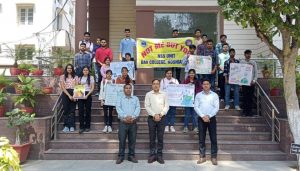 nss world water day poster making competition day 2023 dav college hoshiarpur