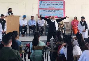 Post Graduate Department of Punjabi observed World Theatre Day by organising a play ‘Bahurange’ on March 27, 2023.
